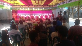 ধনিয় বীজ উৎপাদন মাঠ দিবস